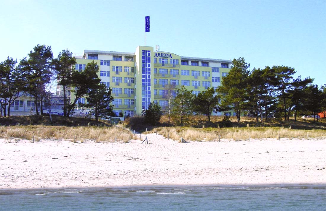 Arkona Strandhotel Binz Rügen MecklenburgVorpommern Tyskland Boka