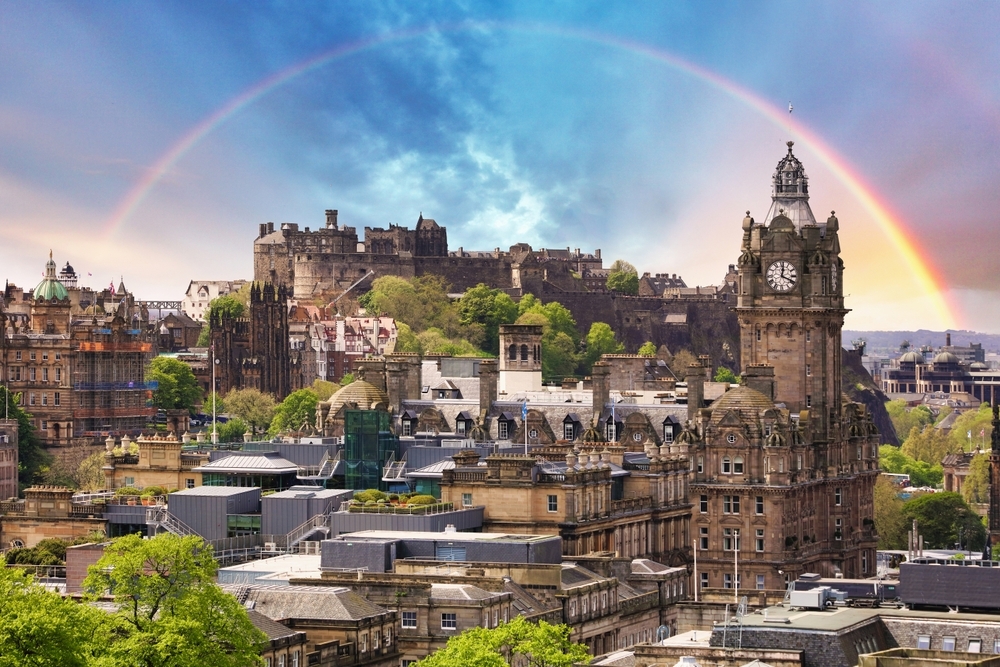Paketresa till Edinburgh